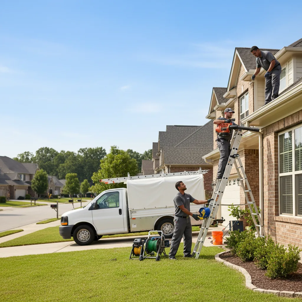 Home Gutter Service in Rhine, GA near me